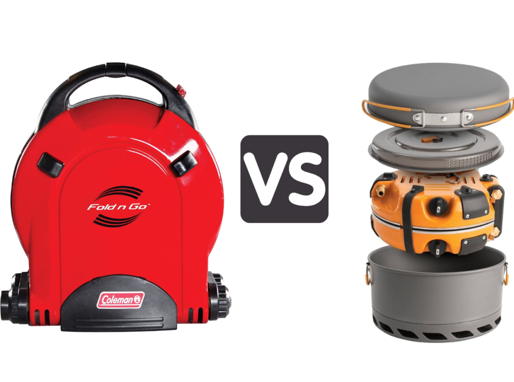 Jetboil vs. Coleman fold n go
