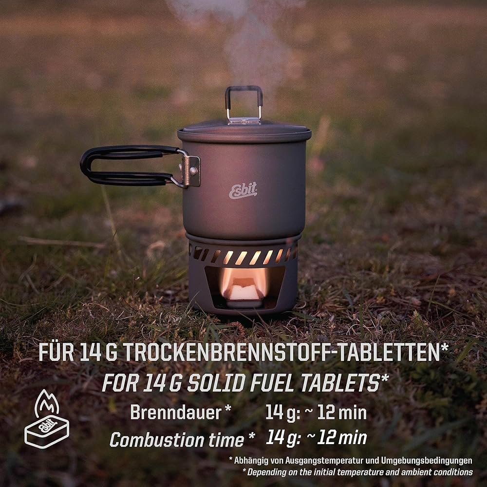 Efficient Cooking with Solid Fuel Tablet Stoves