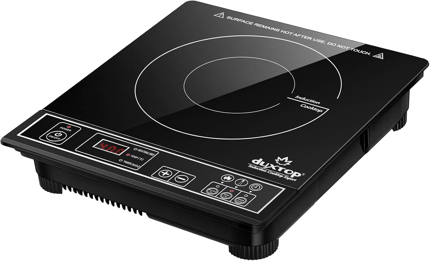 Duxtop 1800W Portable Induction Cooktop Countertop Burner, Gold 8100MC/BT-180G3