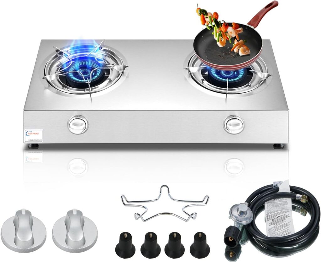 Conversations About a Propane Stove Not Working silver portable propane stove
