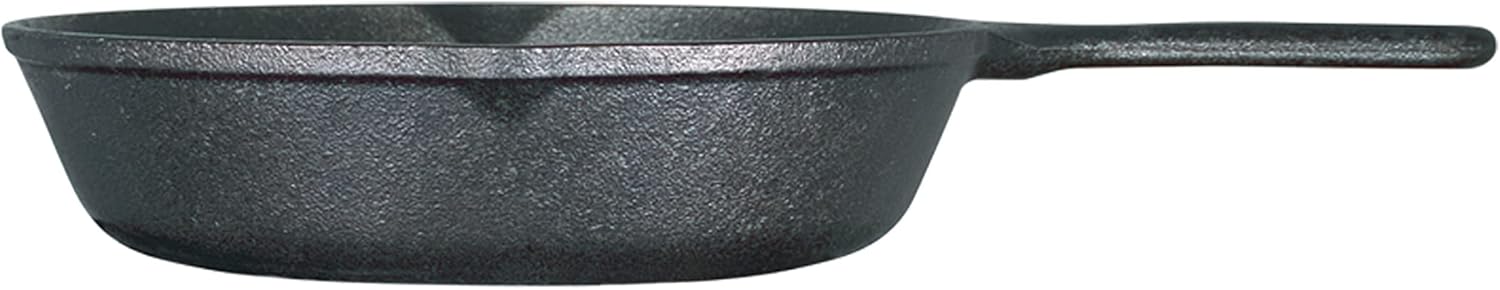 Lodge 8 Inch Cast Iron Pre-Seasoned Skillet – Signature Teardrop Handle - Use in the Oven, on the Stove, on the Grill, or Over a Campfire, Black Lodge 8 Inch Cast Iron Pre-Seasoned Skillet – Signature Teardrop Handle - Use in the Oven, on the Stove, on the Grill, or Over a Campfire, Black