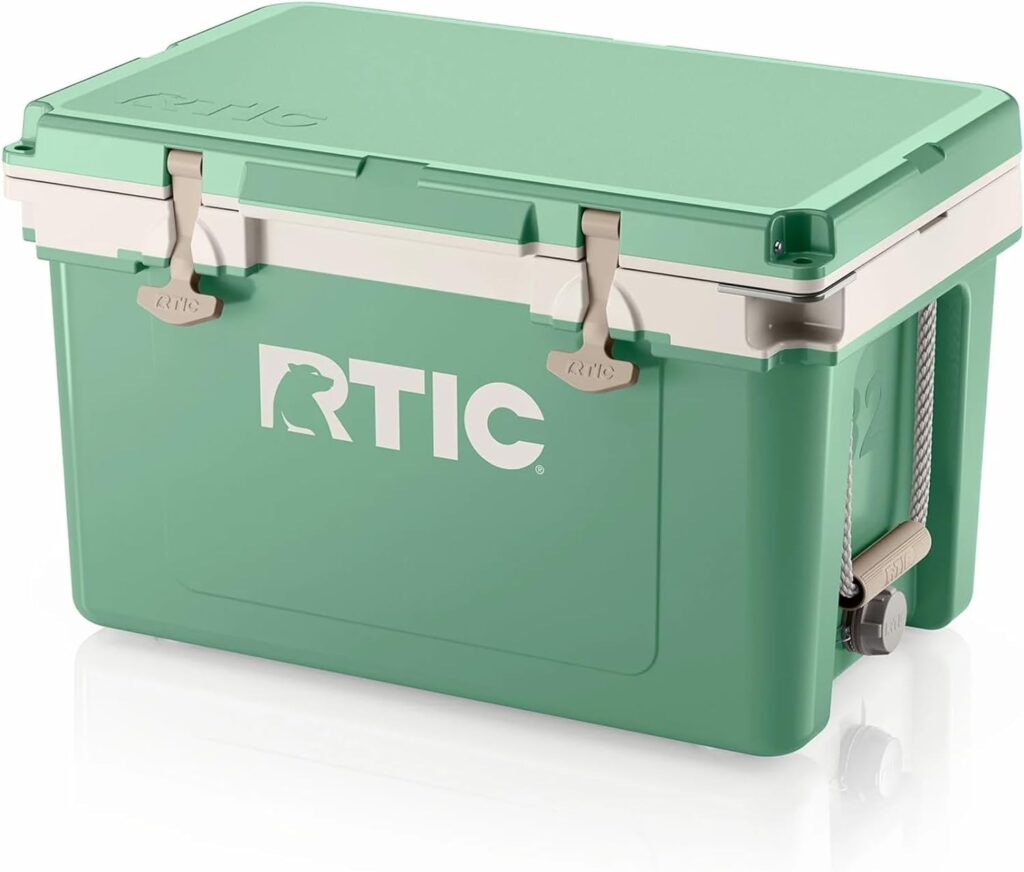 RTIC Ultra-Light 32 Quart Hard Cooler Insulated Portable Ice Chest Box for Drink, Beverage, Beach, Camping, Picnic, Fishing, Boat, Barbecue, 30% Lighter Than Rotomolded Coolers RTIC Ultra-Light 32 Quart Hard Cooler Insulated Portable Ice Chest Box for Drink, Beverage, Beach, Camping, Picnic, Fishing, Boat, Barbecue, 30% Lighter Than Rotomolded Coolers